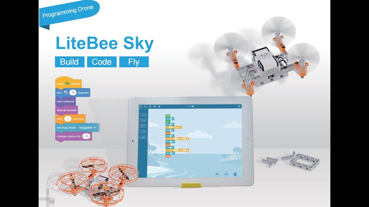 LiteBee Sky --- Programming Blocks Drone Flight Guide