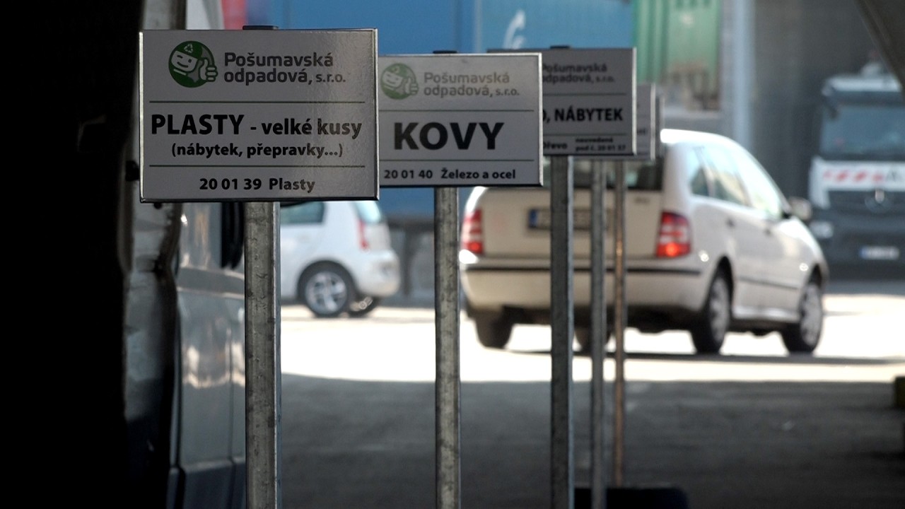 Sběrný dvůr v Klatovech