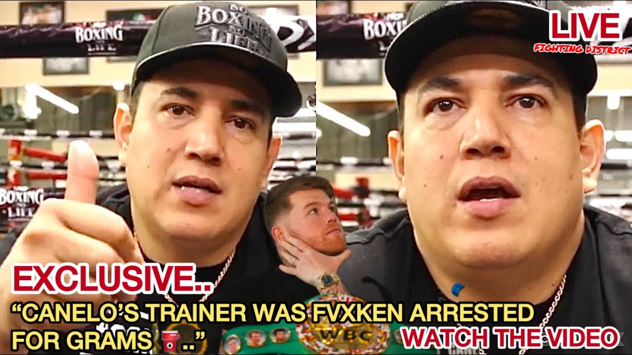 [WATCH] Canelo trainer questioned after fourth drug test fail.!