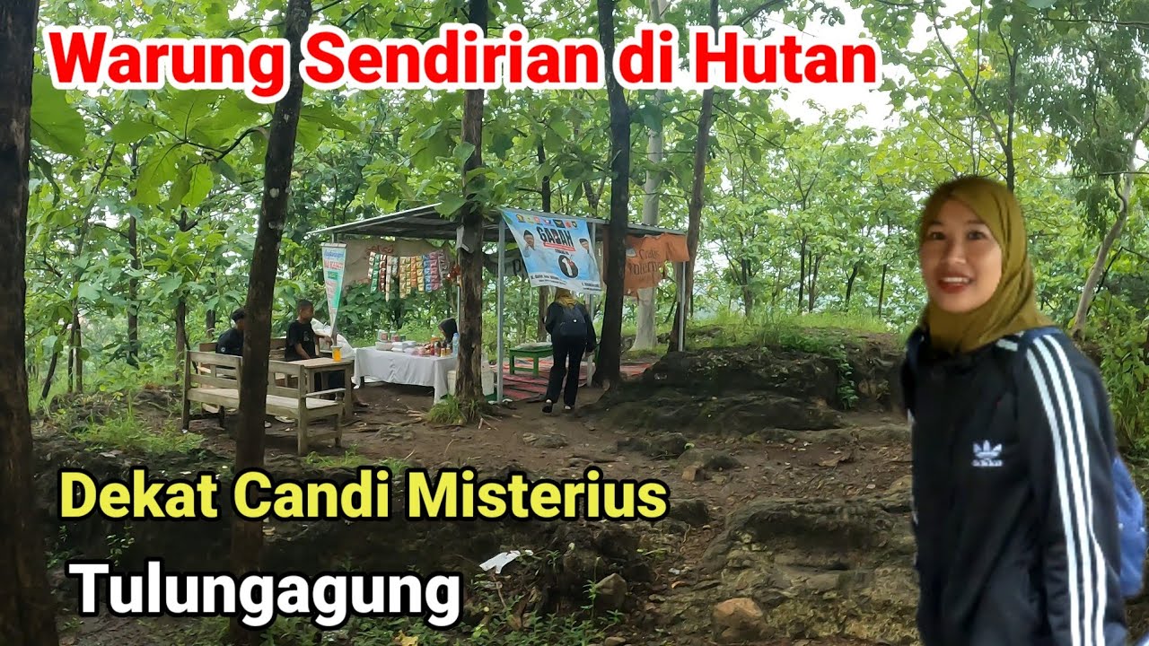 Warung Sendirian di Hutan Dekat Candi Dadi Tulungagung