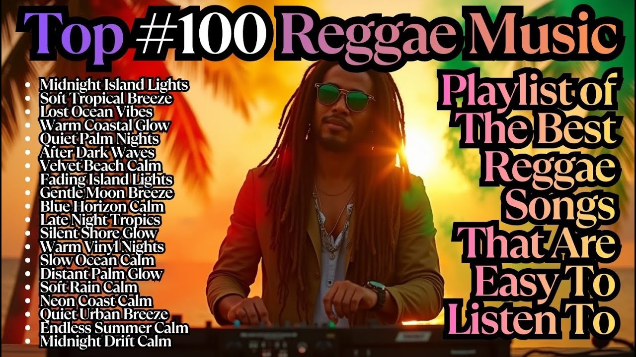 🌊 Caribbean Reggae Music  Chill Reggae Mix for Relaxing, Calm Mood & Tropical Vibes