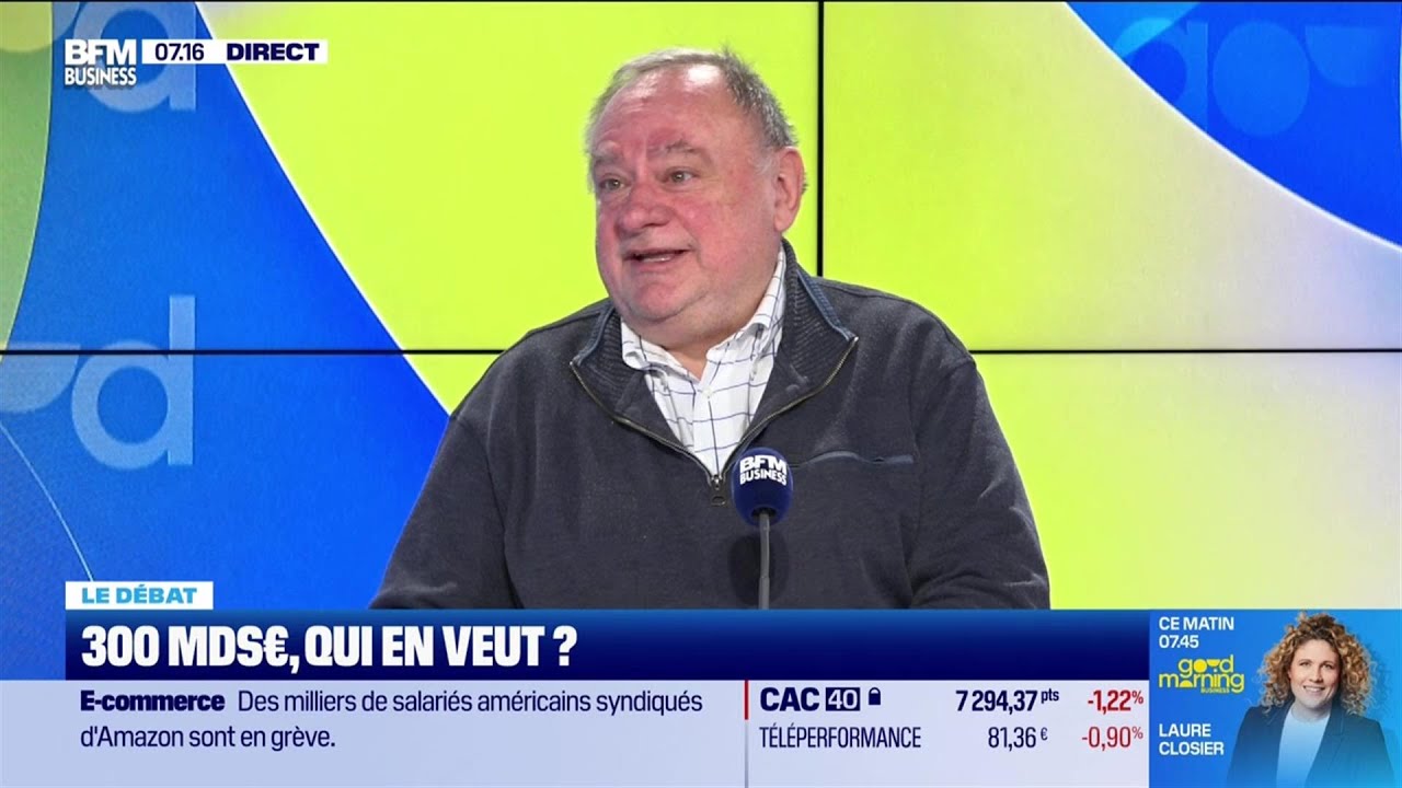 Nicolas Doze face à Jean-Marc Daniel : 300 MDS d'euros, qui en veut ?