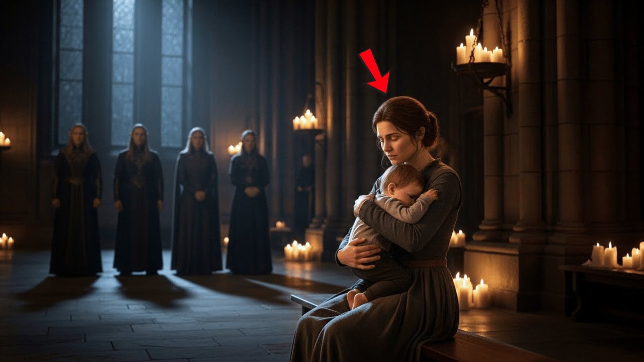 She Held the Child Close During the Vigil — Unaware the Court Was Watching