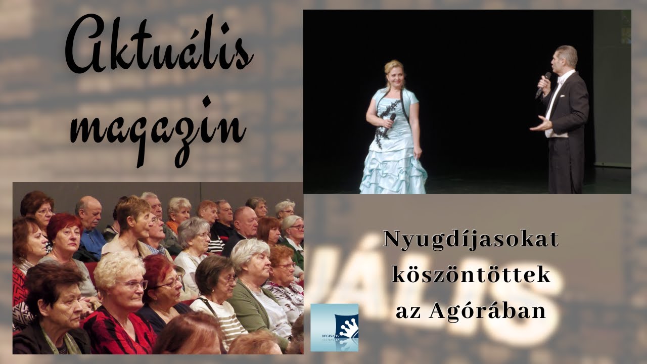 Nyugdíjasokat köszöntöttek zenével és ajándékkal az Agórában | Aktuális magazin 2025.12.30.