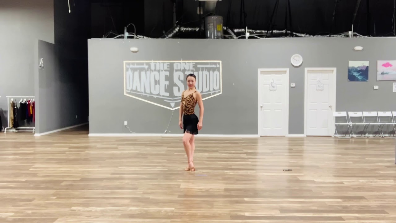 恰恰 集训课中级组合 Chachacha Solo Dance Routine
