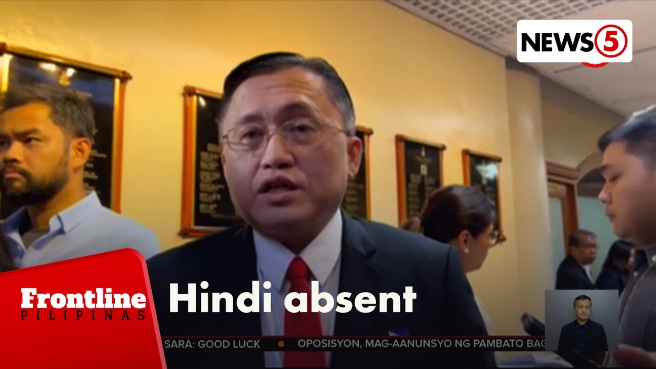 Sen. Bong Go, walang balak umabsent matapos pangalanang kasabwat sa drug war