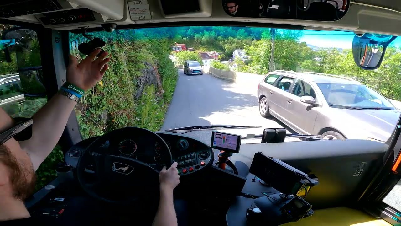 [Onboard] Having Fun On Route 35 - MAN Lion's City CNG 12M
