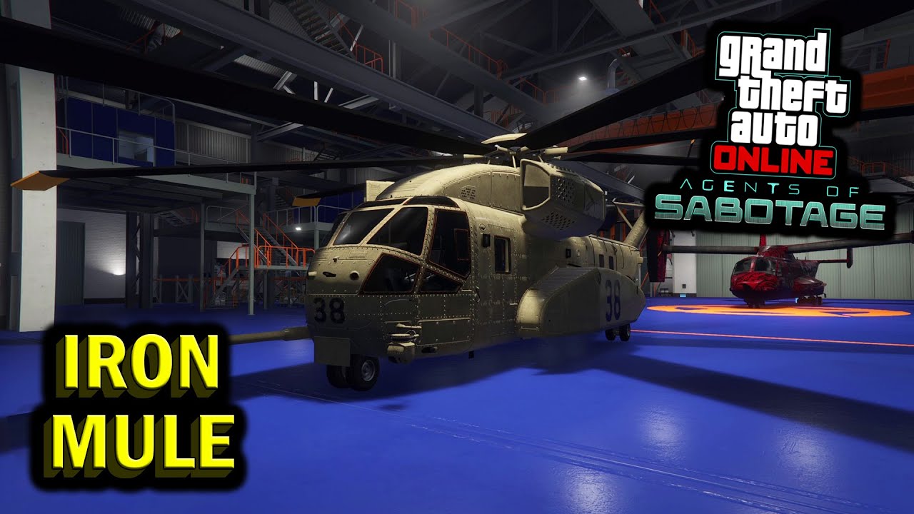 TUNEO el Iron Mule! - GTA Online (Agents Of Sabotage)