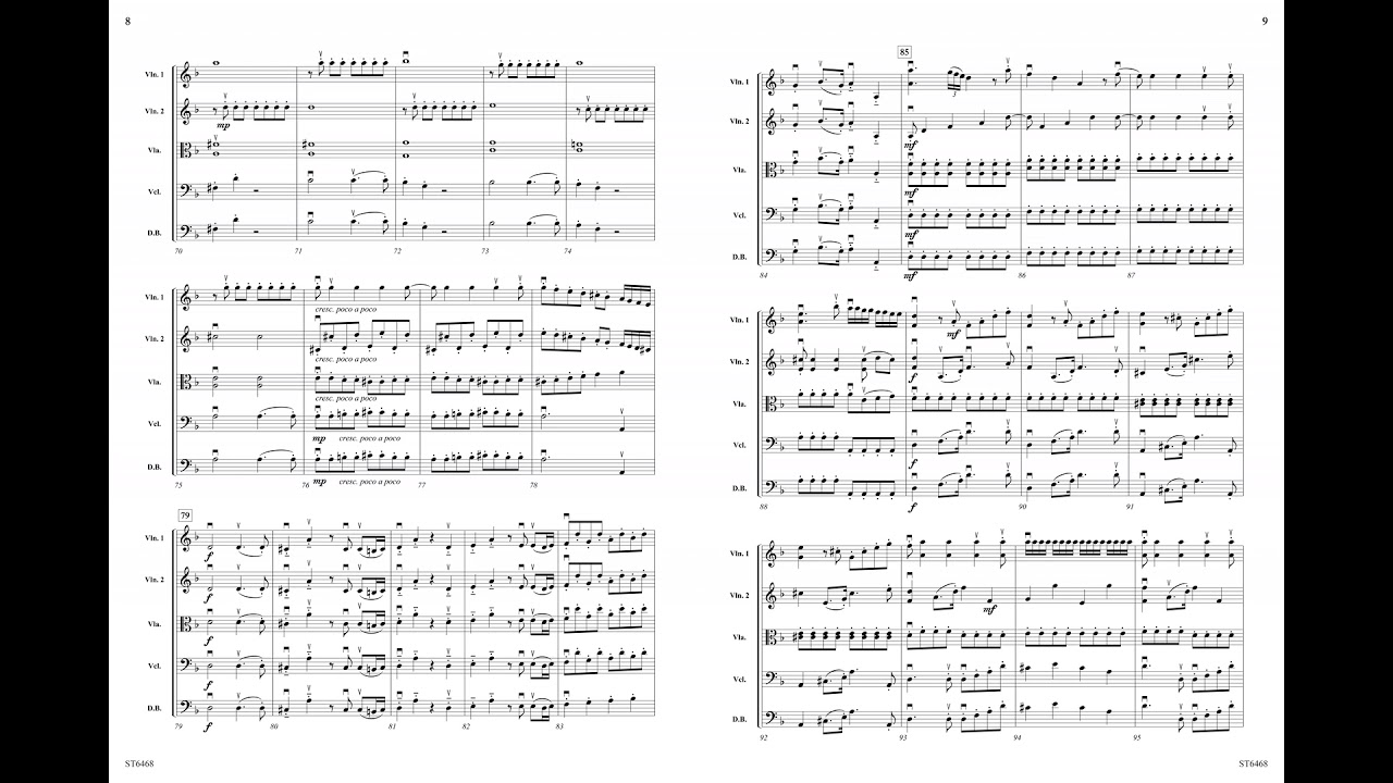 Sinfonia in D Minor | String Orchestra | Grade 3.5