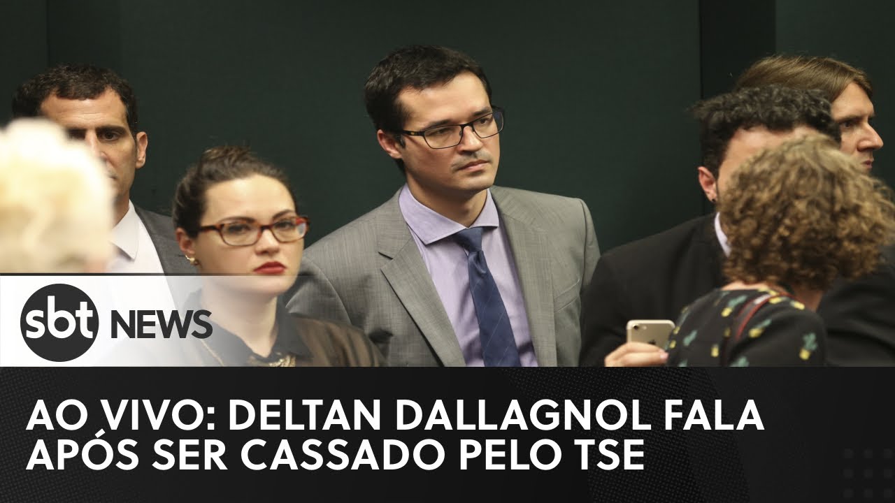🔴 Ao vivo: Deltan Dallagnol fala após ser cassado pelo TSE