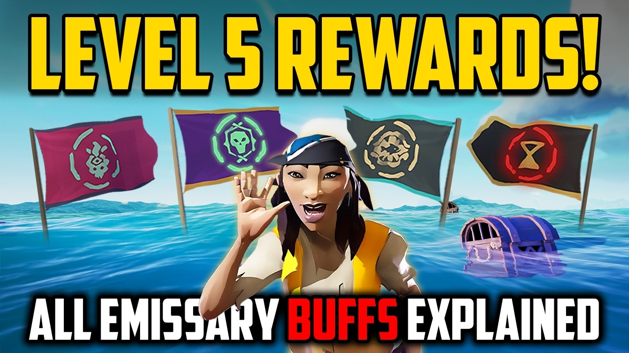 All Faction Emissary Buffs Explained | Sea of Thieves