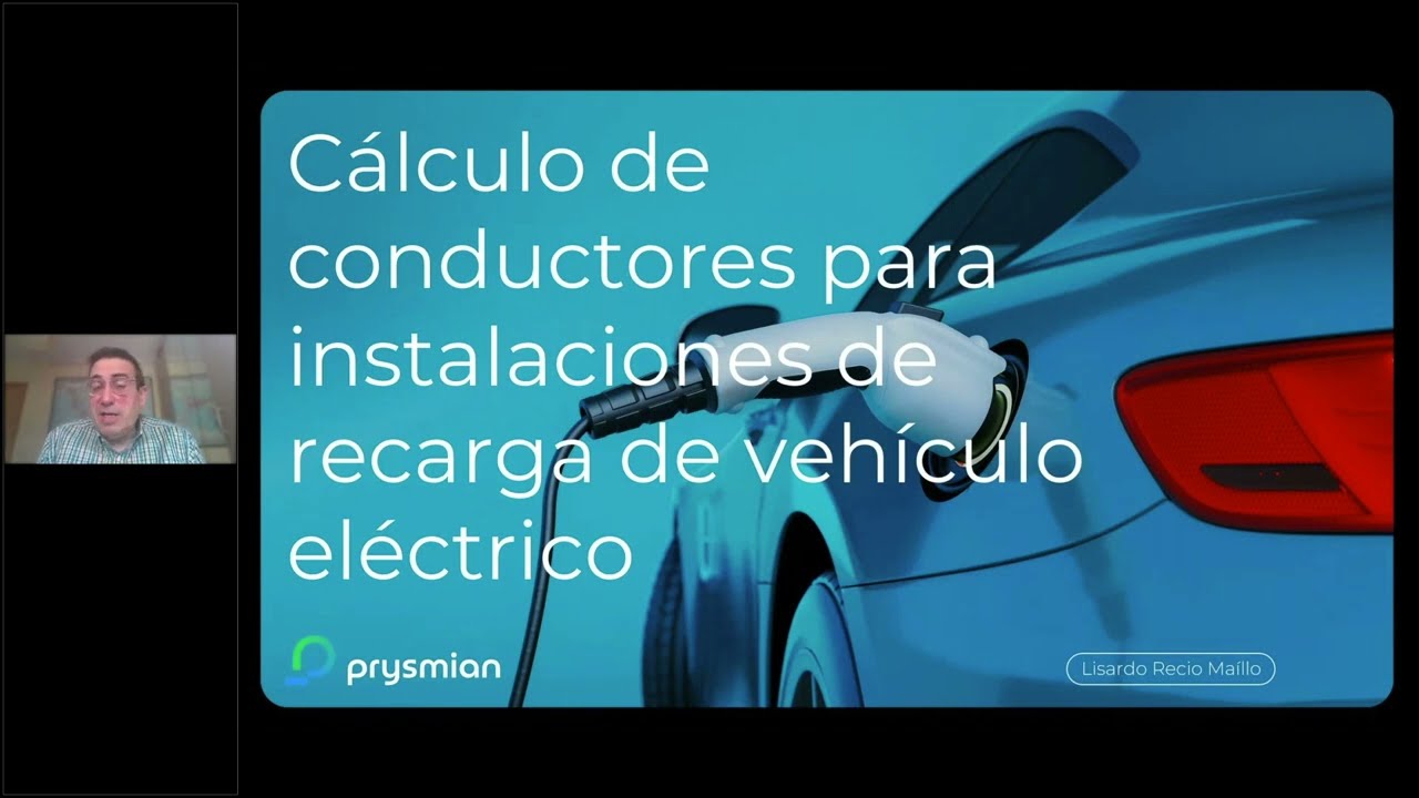 Cálculo de conductores para instalaciones de recarga de vehículo eléctrico