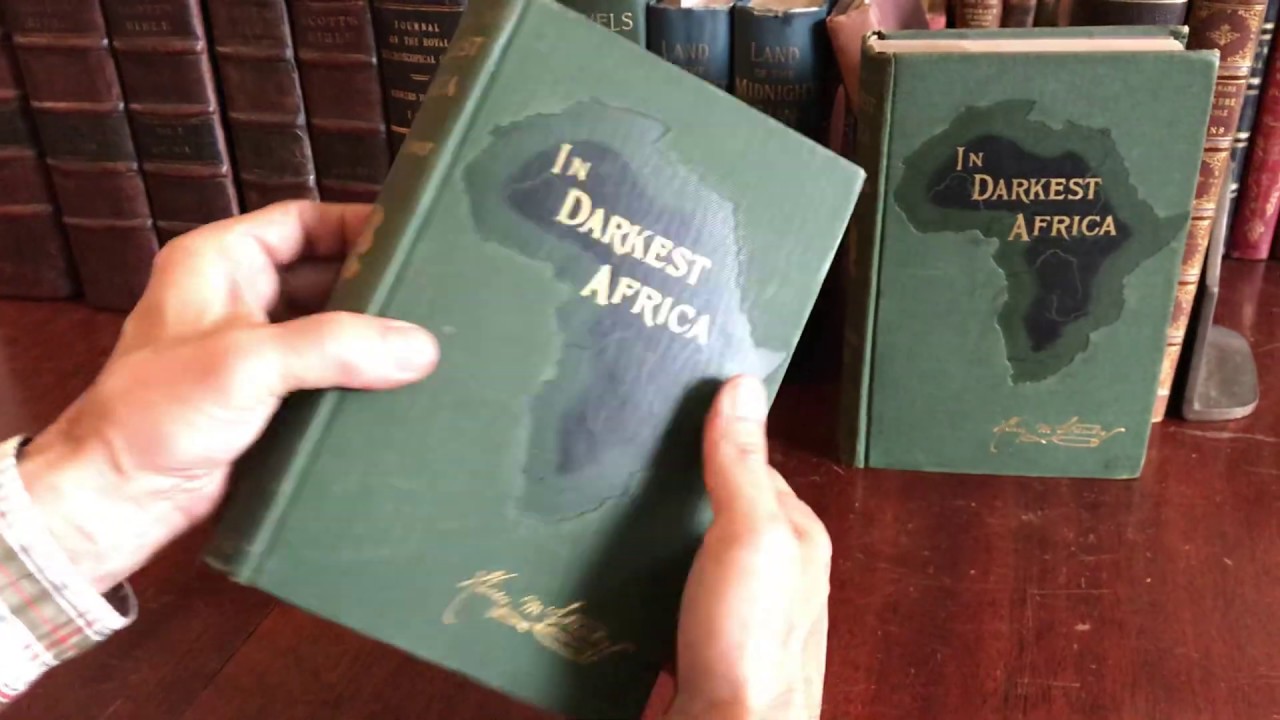 In Darkest Africa 1890 Stanley 2 vol. set First Edition 150 illustrations maps lovely