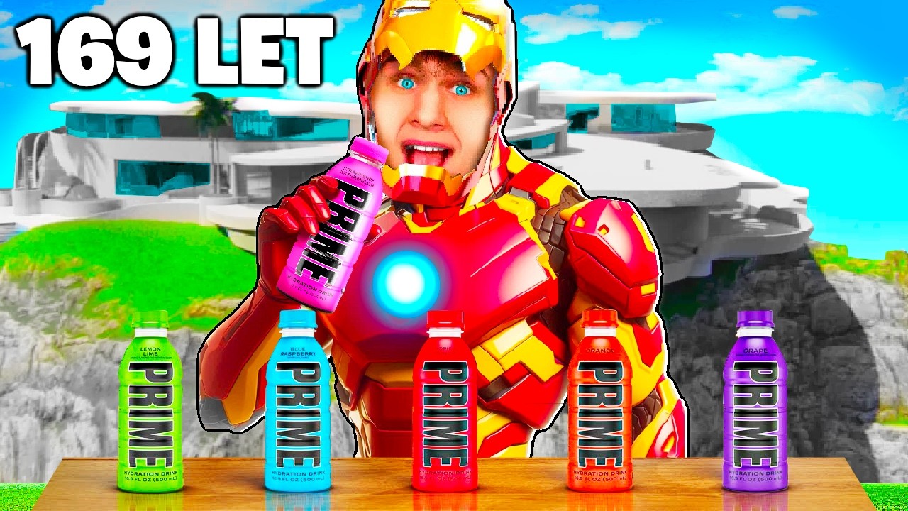 Žiju 200 LET jako IRON-MAN v GTA 5!