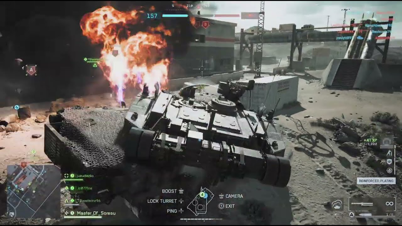 Battlefield 6 - Tank gameplay on breakthrough