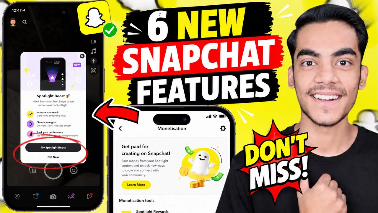 6 New Snapchat Features 2026 | 6 New Snapchat Updates 2026 *INSANE*