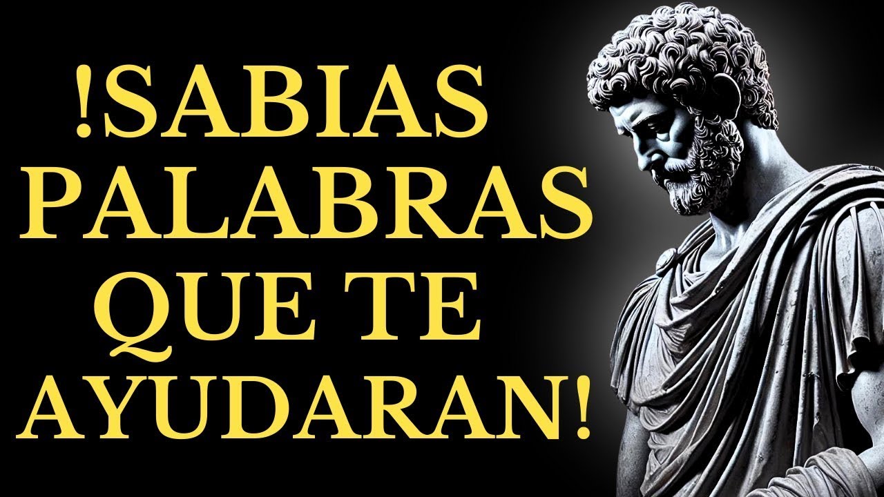 9 LECCIONES para LIBERARTE de los pensamientos NEGATIVOS  Sabiduría para vivir  ESTOICISMO