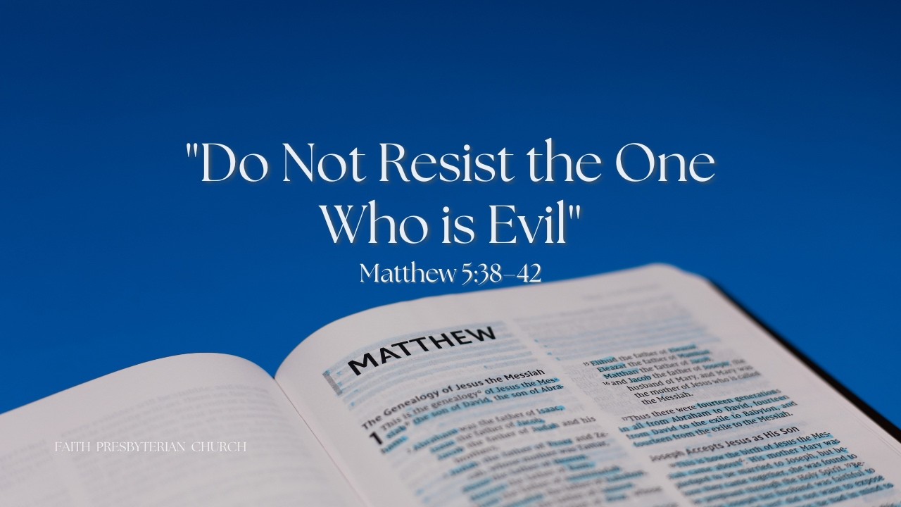 Matthew 5:38–42 