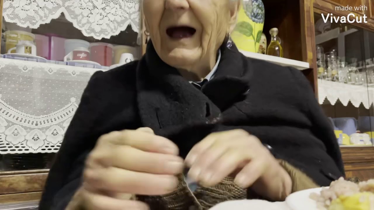 Vovó viral pele do bacalhau