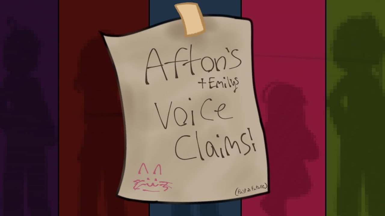AFTON + EMILYS VOICE CLAIMS! \\ My AU! // FNaF + GL2!!