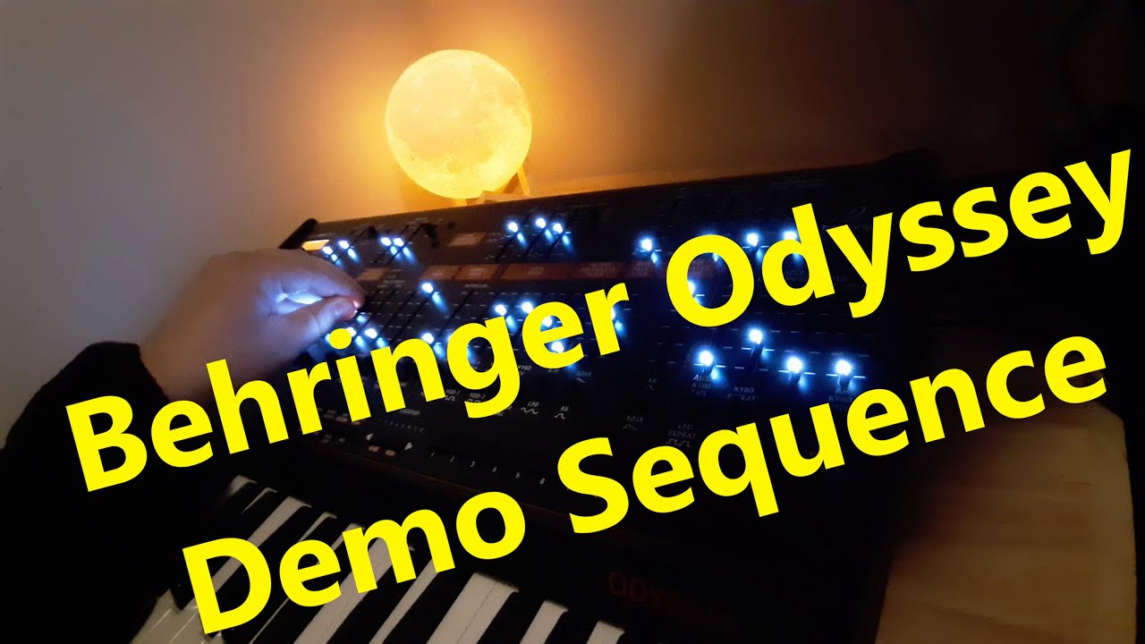 Behringer Odyssey Paraphonic Demo Sequence