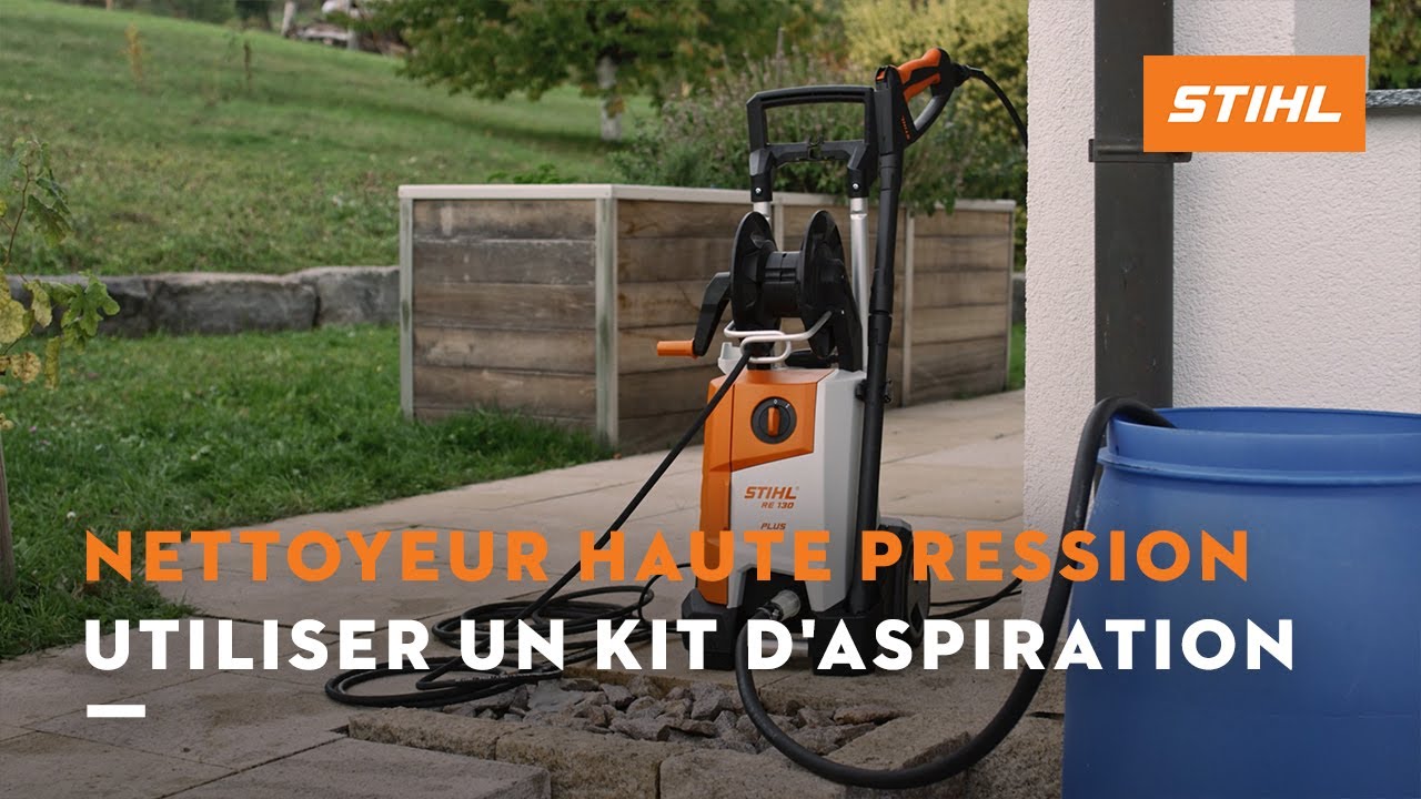 Utiliser un kit d'aspiration - Nettoyeurs haute pression STIHL