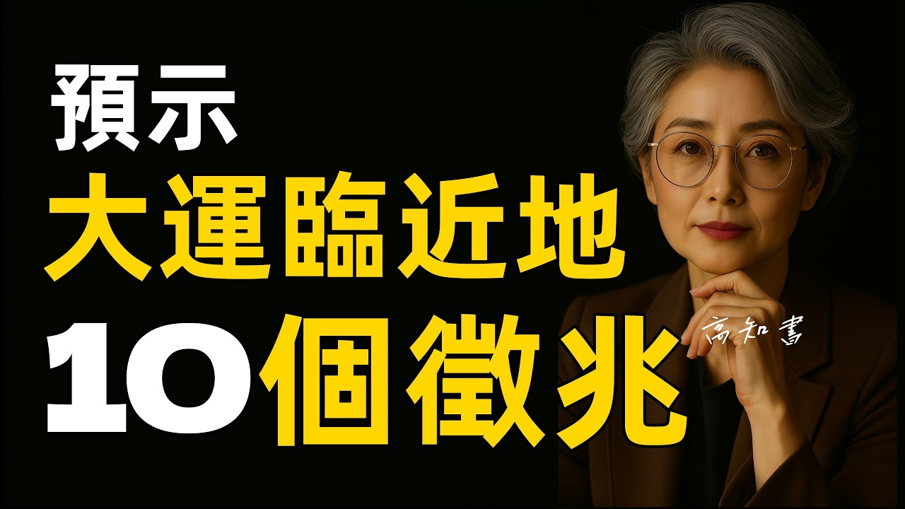 大運就在眼前的10個跡象! |低谷期 |人生低谷 |大運來臨 |苦盡甘來 |人生轉折 |燈下心語