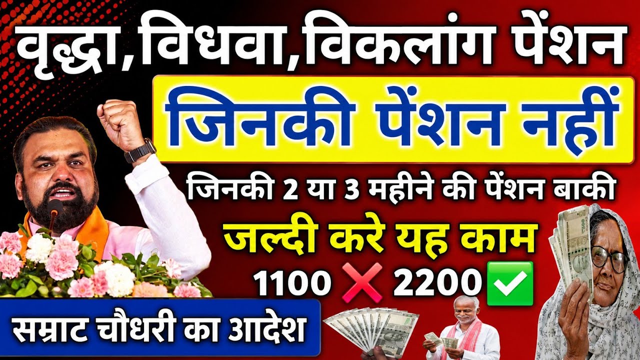 Why only 1 month's pension instead of 2-3 months? | Bihar Pension Update 2026