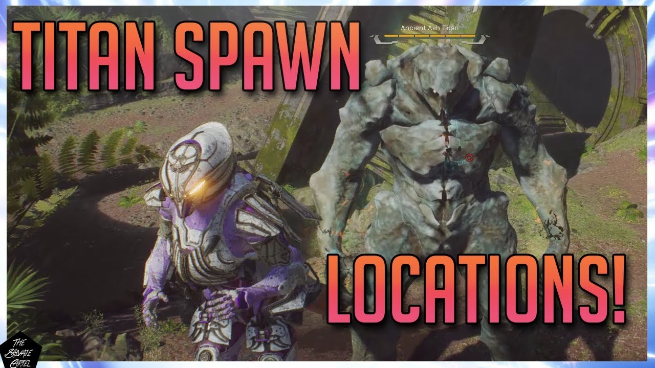 ANTHEM: HOW TO FIND TITANS FAST! ANTHEM TITAN SPAWNS!