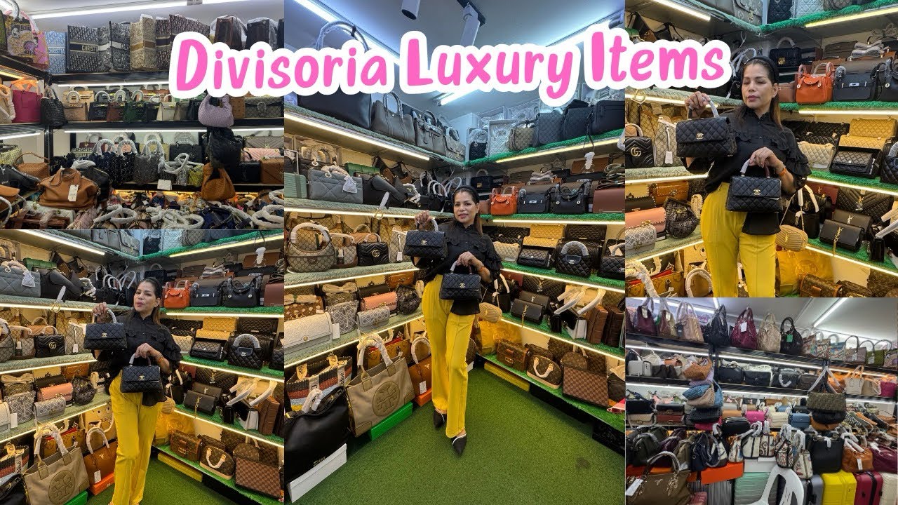 2025 DIVISORIA 168 SHOPPING LUXURY MIRROR COPY BAGS + chanel +hermes + goyard