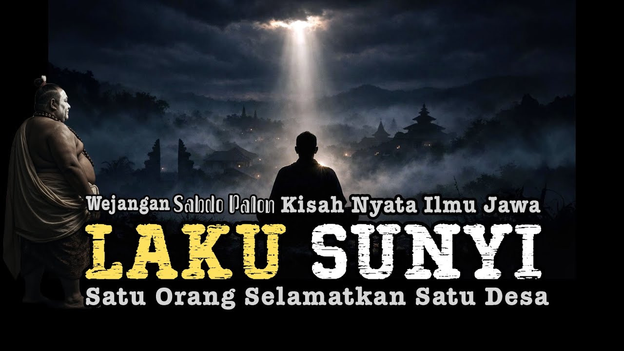 Kisah Nyata -- LELAKU SUNYI -- Satu Orang yang Menyelamatkan Nasib Satu Desa | #sabdopalon