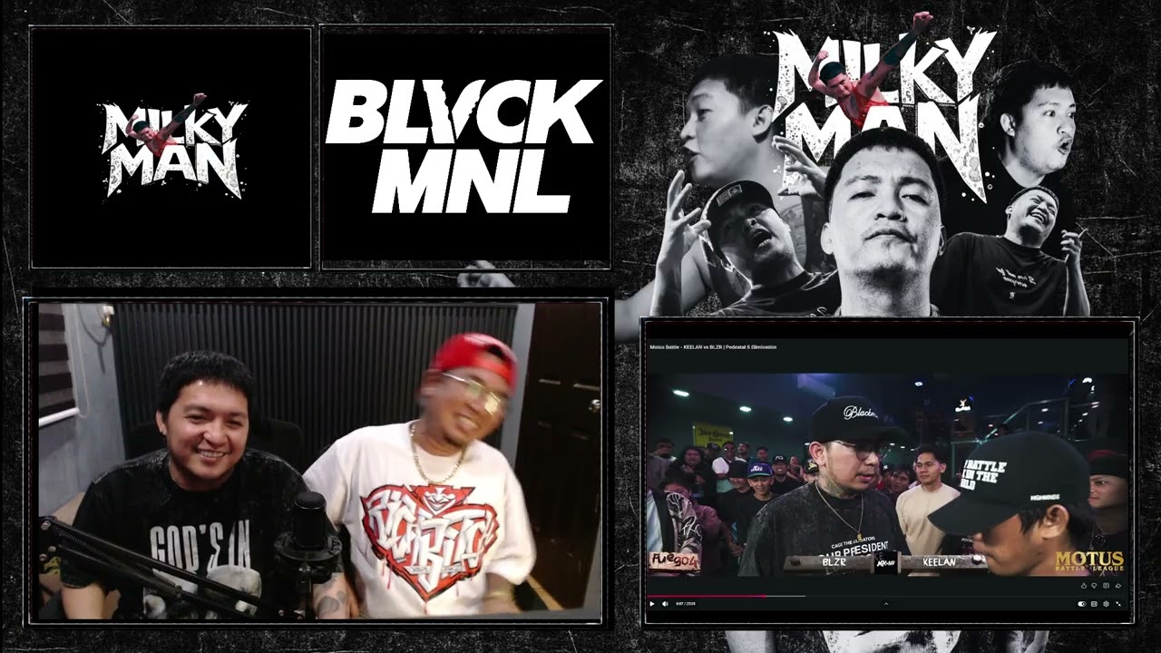 JONAS MILKY MAN x POISON 13 : KEELAN VS BLZR ( VIDEO REACTION )