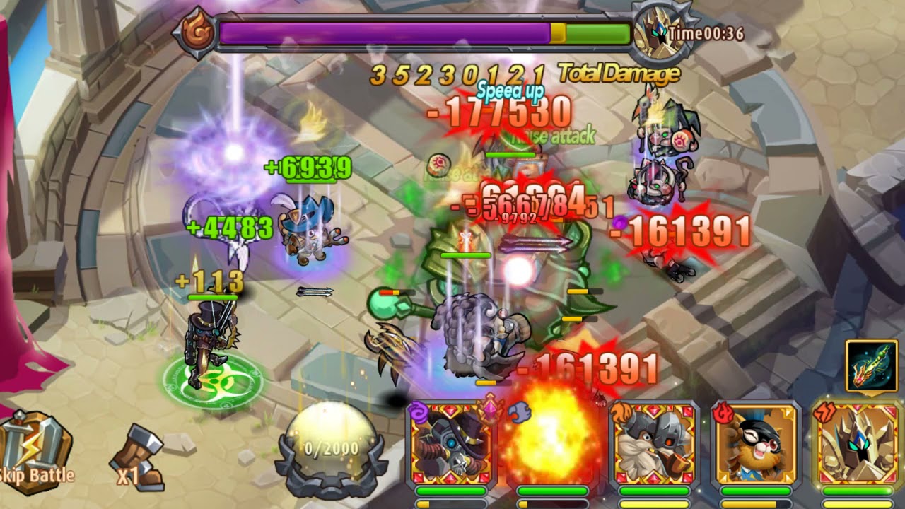 Magic Rush Heroes - Sky City - Malachai 61m (Level 99)