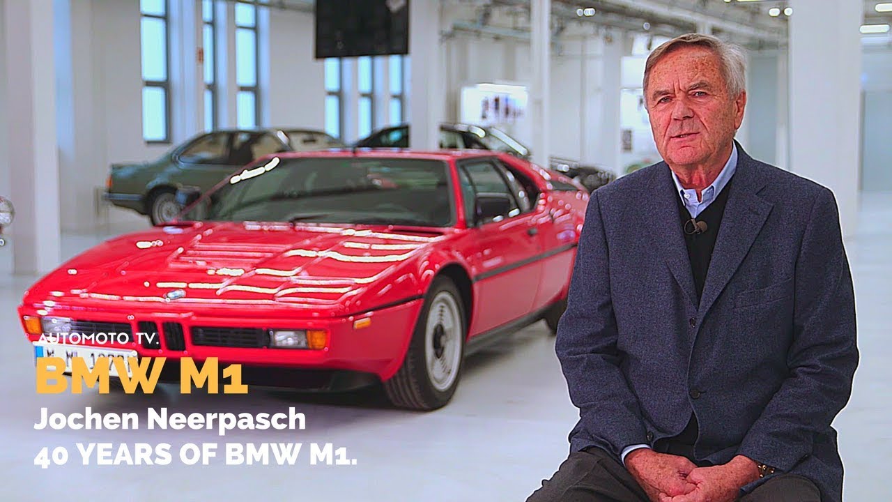 40 years of BMW M1 | Jochen Neerpasch BMW Motorsport Director 1972-1980.