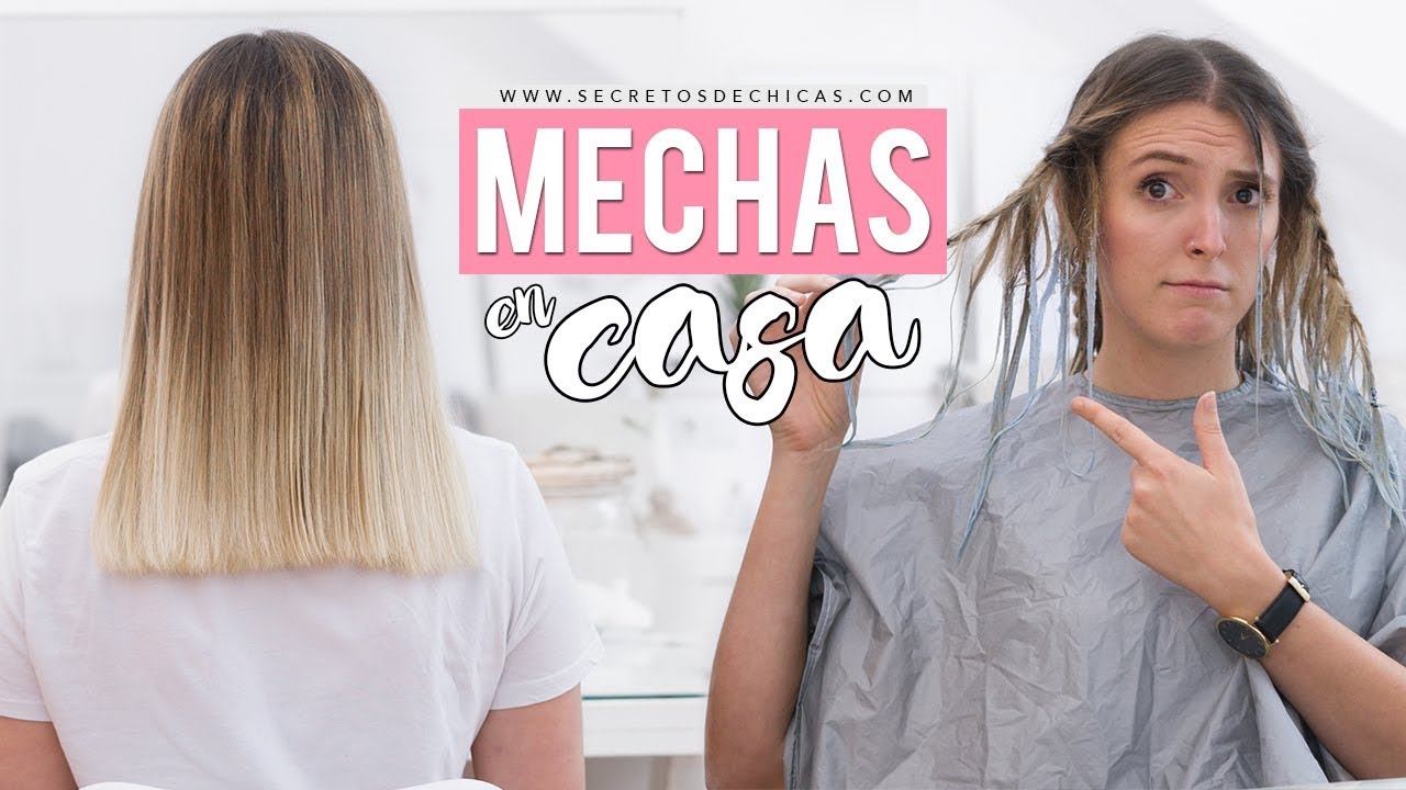 Cómo hacer mechas en casa con trenzas y decoloración | Patry Jordan