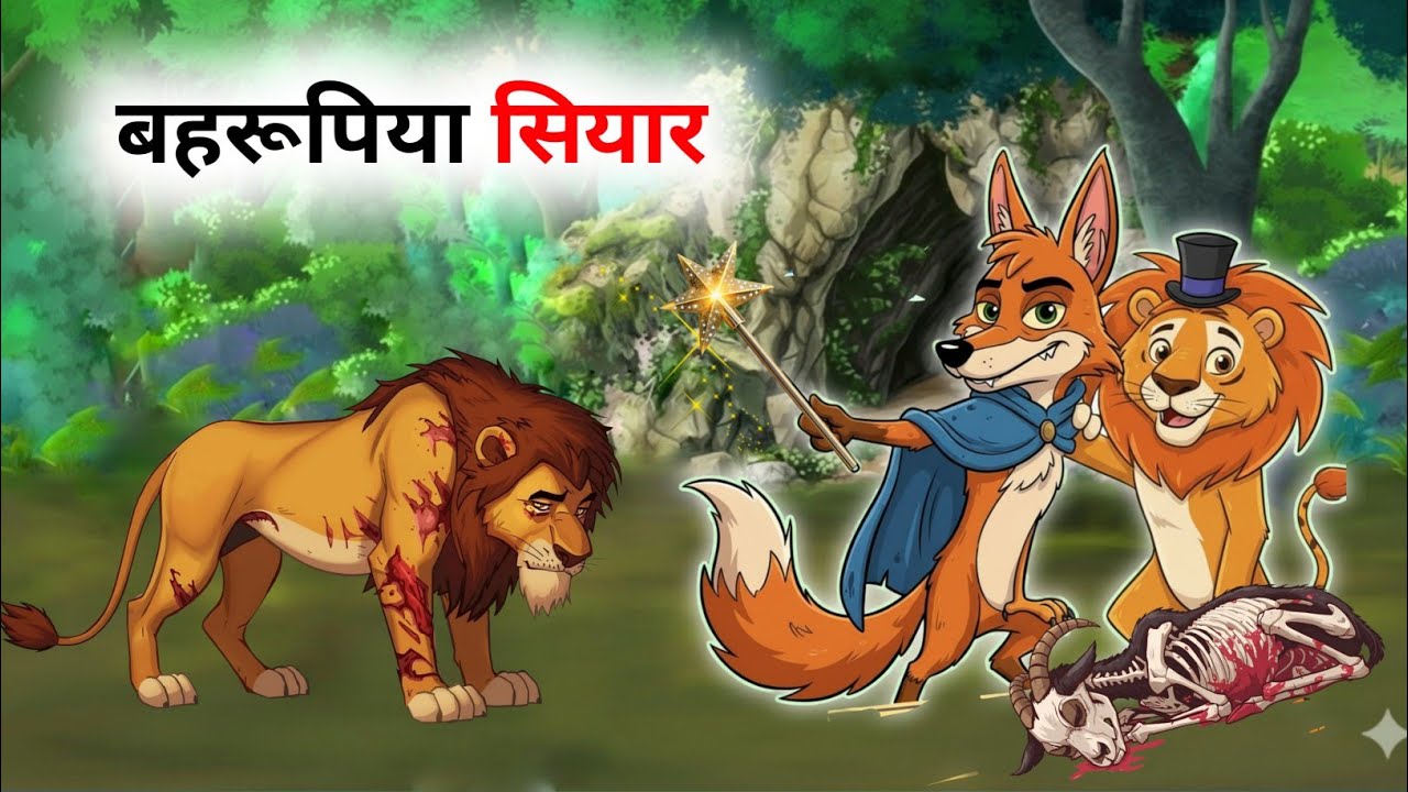 बहरूपिया सियार | kahaniya | hindi kahani | moral stories hindi | animal story | newstories