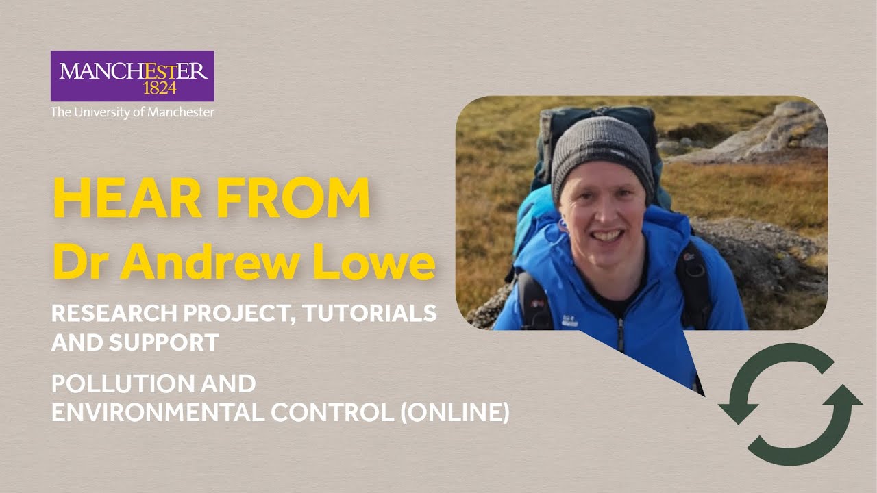 Pollution and Environmental Control (online) | Research Project, Tutorials and Support