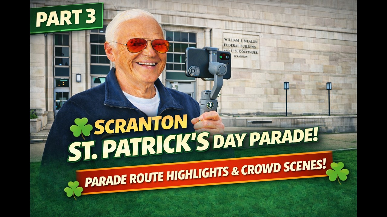 Scranton St. Patrick’s Day Parade 2026 ☘️ | Parade Route Highlights & Crowd Scenes (Part 3)