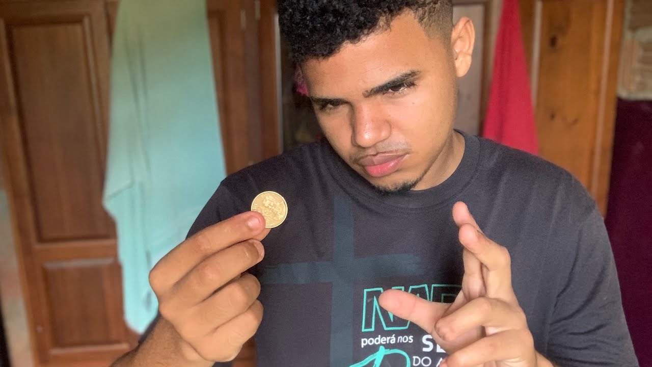 Aprenda essa mágica com moeda é impressionar todos seu amigo