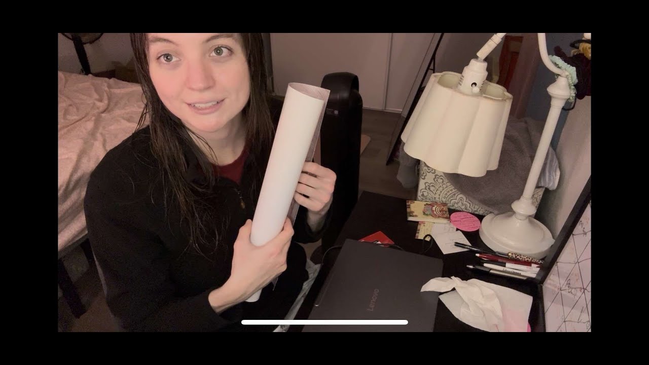 ASMR Decorating my new laptop 🌸