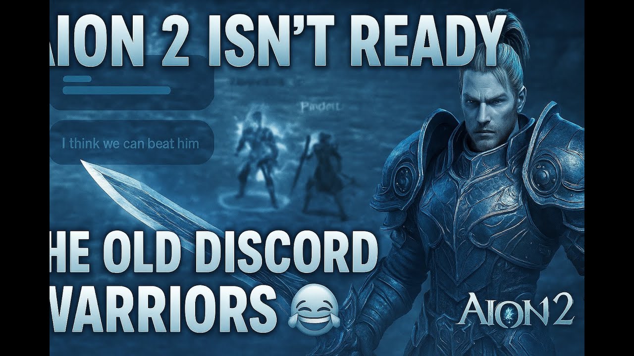 Aion 2 Isn’t Ready for the Old Discord Warriors 😂