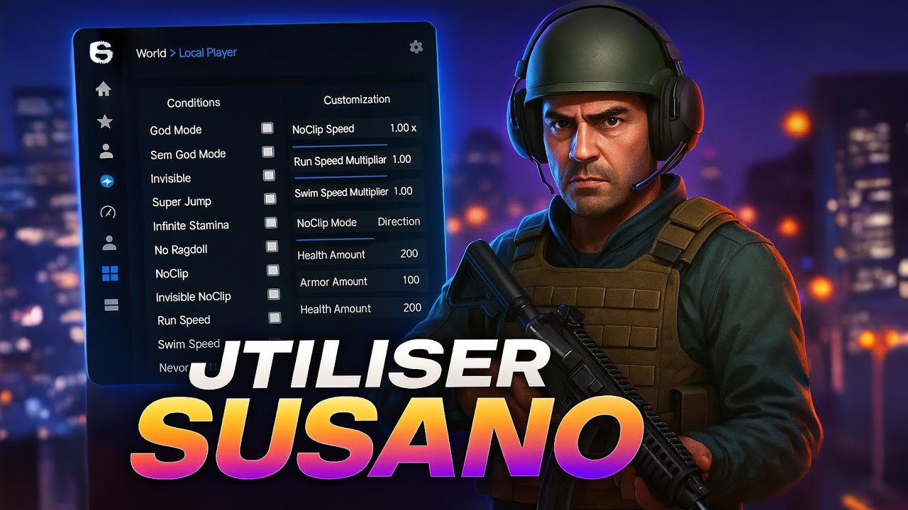 🚀 Susano Menu FiveM 2025 🔥 Tuto FR + Installation Ultra Rapide & Setup Complet ✅
