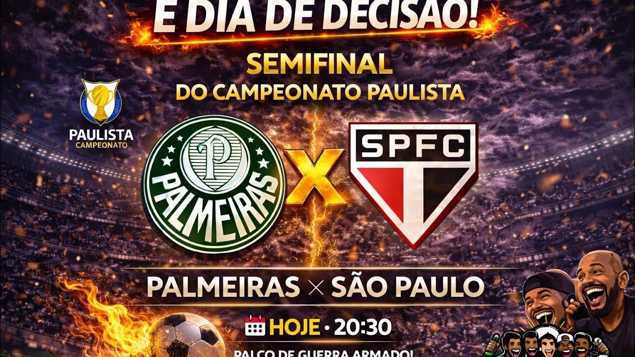 REACT PALMEIRAS x SÃO PAULO  1/03/2026 