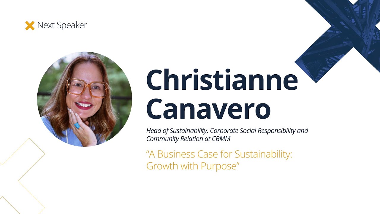 A Business Case for Sustainability: Growth with Purpose | Christianne Canavero