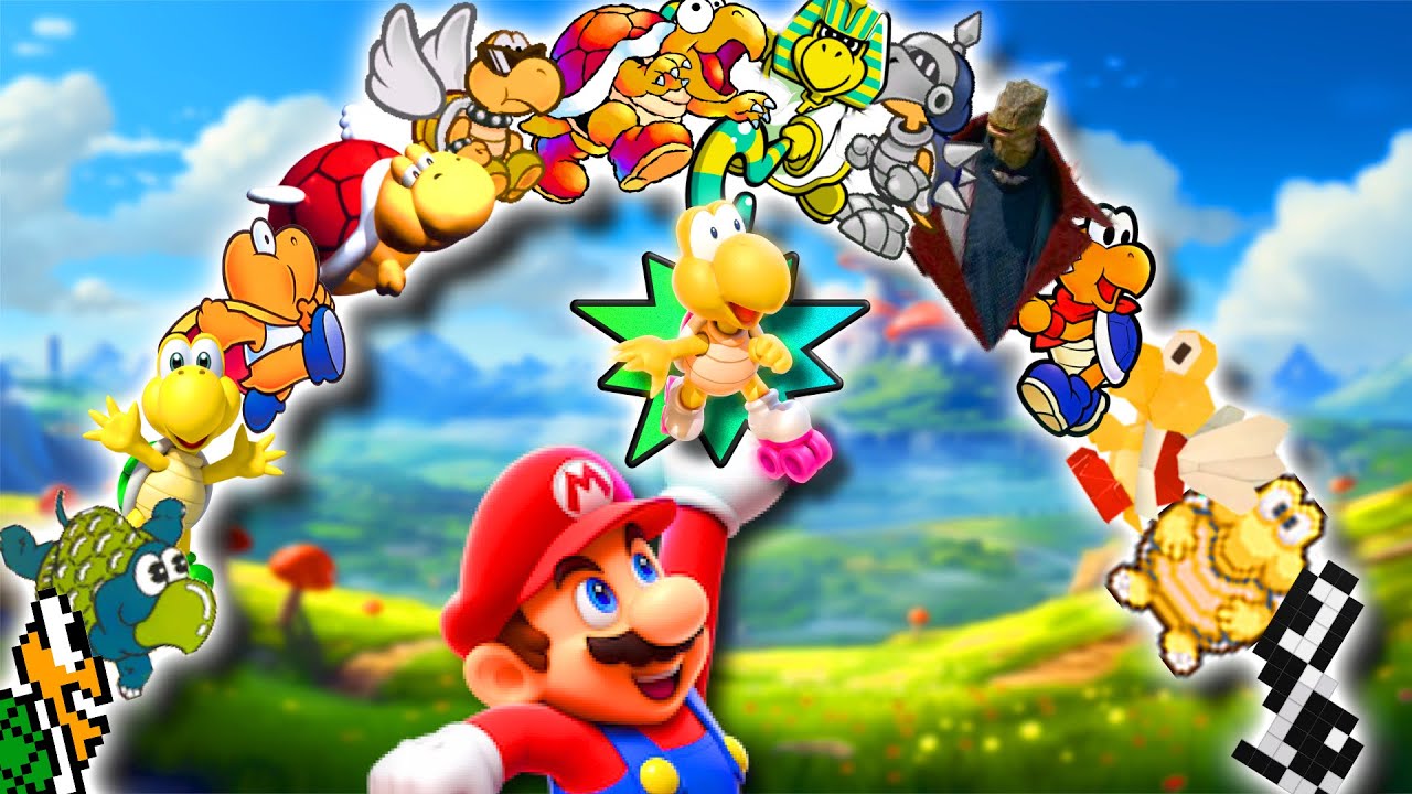 EVERY Koopa Troopa From Super Mario EVER! Yes...EVERY!