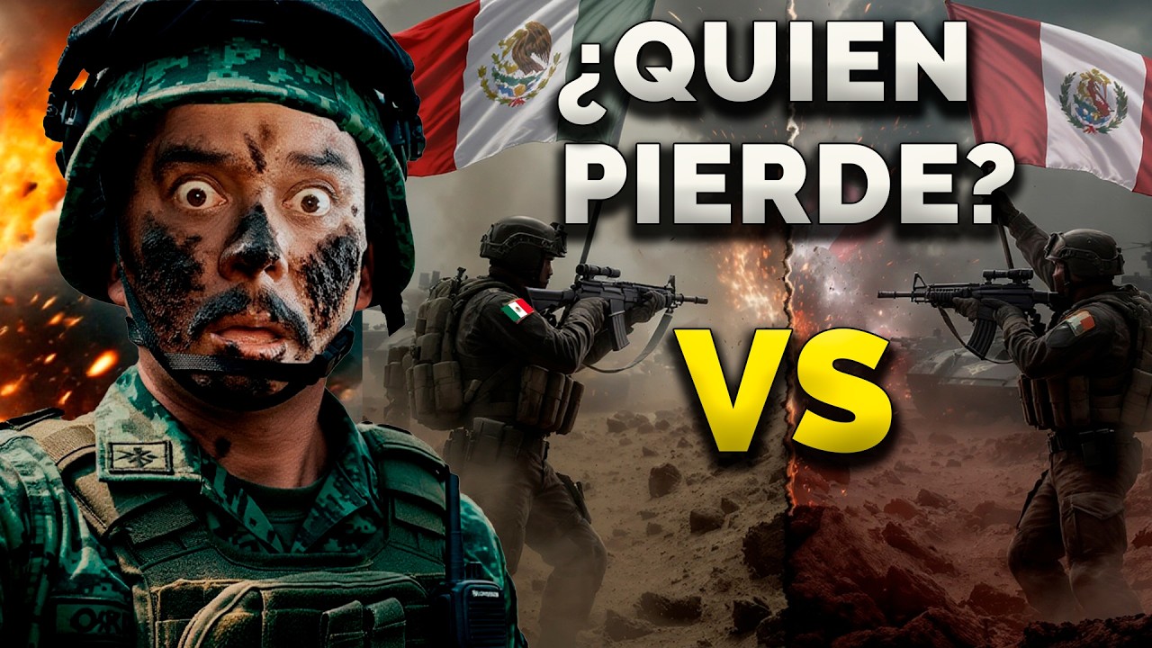 ¿QUE PASARIA SI MÉXICO Y PERÚ VAN A LA GU3RRA?