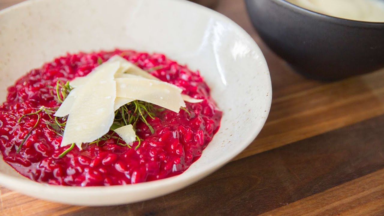 Vegan Beet Risotto