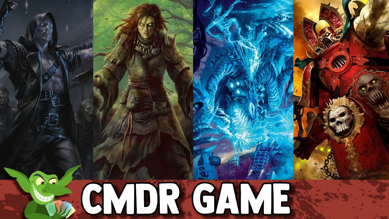 Wilhelt, the Rotcleaver vs Faldorn, Dread Wolf Herald vs The Speed Demon vs Khârn the Betrayer