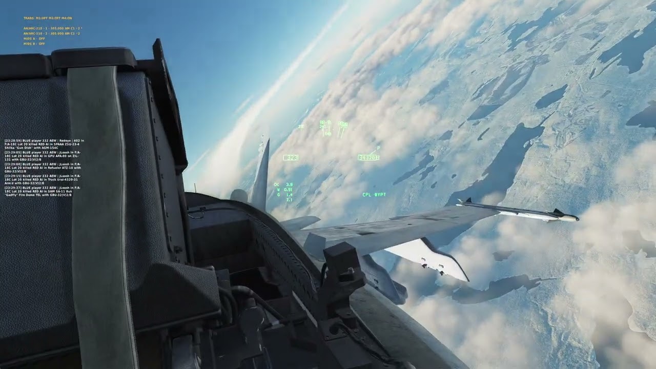 Striking Airfield In Kola With The F18