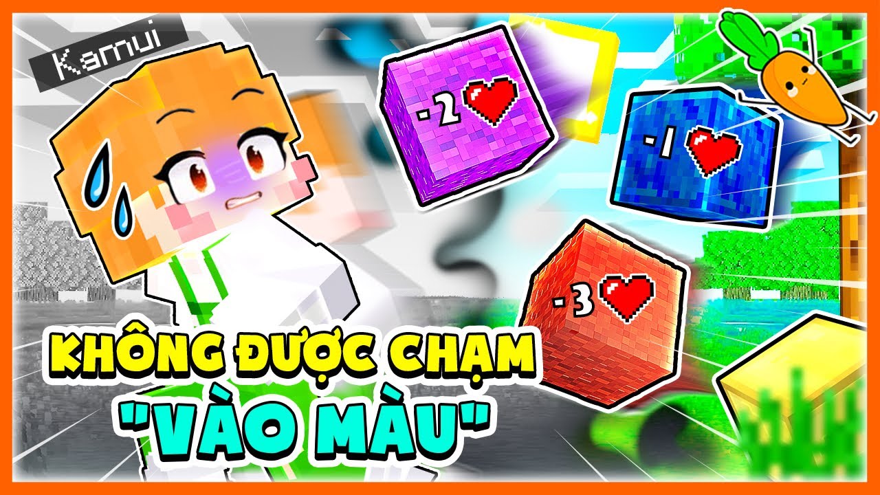 KAMUI SINH TỒN MINECRAFT NHƯNG KHÔNG ĐƯỢC CHẠM VÀO MÀU BẤT KÌ | PHONG CẬN TÁCH TEAM VÀ CÁI KẾT...